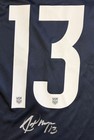 Alex Morgan Signed Nike Navy Blue Usa Women s Soccer Jersey Bas