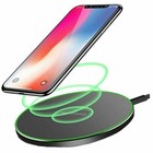 N1 Fast Qi Wireless Charger Pad 1 0 A 5w For Iphone X  Galaxy S8 s9 s10
