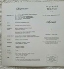 1965 Cruise Ship Paquebot  france  Breakfast Menu Cover Art By Michel Ciry Nos