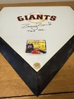 Barry Bonds Signed Home Plate W coa