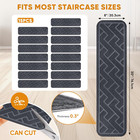 15 Pack 8  x 30  Non Slip Stair Treads For Wooden Steps  Carpet Stair Treads Mad