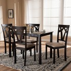Copper Grove Cyril Contemporary Fabric Finished 5-piece