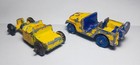 Lot Of 2 Cool Vintage Diecast Midgetoy Hot Rod   Jeep For Restoration