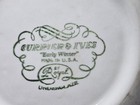 Vintage   Rare Blue Currier   Ives 8 1 2  Bowl  Early Winter Print  Large Stock