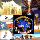 Texas State Ornament Travel Souvenir Large Color Brass Tx Lovers Gift