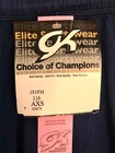 Gk Mens X-small  1818 Competition Shorts Navy Gymnastics Running Gym Axs Nwt