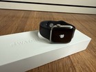 Apple Watch Series 6     44mm Silver Stainless     Gps cellular     Black Sport Band