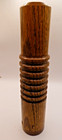 Vintage Walnut Wood 10  Beveled Glass Kaleidoscope Hand Turned By Vad