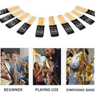 10 Pack Clarinet Reeds  Strength 2 0  Traditional B Flat Clarinet Reed With Box
