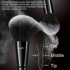 56pcs Black Makeup Brushes Set Professional With Case Premium Synthetic For Foun