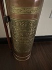     vintage W d  Allen Mfg   co  First Aid Copper Fire Extinguisher   Chicago Empty