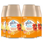 Glade Automatic Spray Refill Air Freshener For Home And Bathroom 6 2 Oz 4 Count 