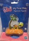 Littlest Pet Shop My First Pets Aquarium Figures Green Turtle   Palm Tree 2008