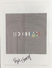 1968 Mexico Olympics 12x16  Poster Signed By Bill Toomey Won Gold For Decathlon