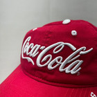 Coca-cola Las Vegas 1886 Black Script Baseball Cap Fit Sz One Size Red 23633  ne