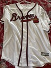 Freddie Freeman Atlanta Braves Signed White Mlb Baseball Original Jersey  5