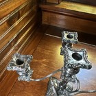 Vintage E g  Webster International Silver Co   508 5-light Candelabra Complete