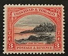 Travelstamps  Trinidad   Tobago Stamps Scott   36 - 3 Cent Mint Moglh
