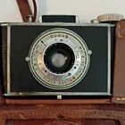 Kodak Flash Bantam 828 Film Camera Manual Focus Black silver W  Case   Strap