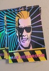 Vintage Looking Max Headroom Holographic Reflective Sticker  5  Year Warranty 