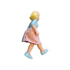 Fisher-price Loving Family Dollhouse 1993 Mom Mother Doll Figure In Pink Skirt