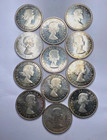 1963 Canada One Dollar 80  Silver   Very Fine   One Random Coin From Lot