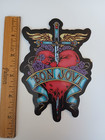 Bon Jovi  Heart And Dagger 5 25 X 3 75 Inch Sticker