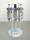 Set Of 4 Eppendorf Research Plus Pipettes  1000 200 20 2 5 Ul W  Stand