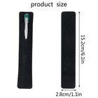 50 Pcs Velvet Pen Pouch Sleeve Holder Single Pen Bag Holder Pencil Bag Case F   