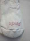 Vtg Socks Peds Acrylic Women   s Low Cut Tennis 9-11 Pink Spell Nos 80s 90 s