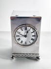 Antique English Sterling Carriage Clock 1913 Birmingham