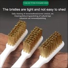 5pcs Mini Brass Wire Brush Set Rust Removal Cleaning Tools Cleaning Tool - New