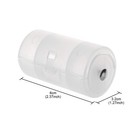 Yxq 16pcs Aa To D Size Battery Adapter holder Plastic Storage Box Case Organi   