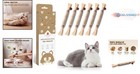 6 Pcs Silver Vine Cat Toys Natural Chew Sticks For Teeth Cleaning Indoor Play