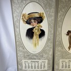 1913 Antique Ephemera 2 Portrait Calendar Samples - Morristown  Tenn