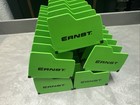 Lot Of  5  Ernst 5501 No-slip 10 Tool Plier Organizers - Green