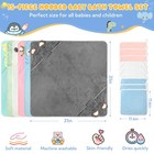 15 Pcs Baby Bath Towels Set Newborn Essentials Hooded 31 5x31 5 Inch Soft
