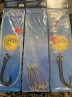 Snelled Fishing Hook Lot Over 3 Packages  Numbers 2  5  6