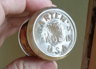 Scarce Early 1900 Carter s Emb   Labeled Mucilage Bottle Humorous Scene