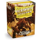 Classic Dragon Shield Copper Tough Polypropylene Sleeves Box Of 100 Pieces