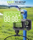 118ft Greenhouse Mist Drip Irrigation Kit With Garden Timer  Quick Connector Des