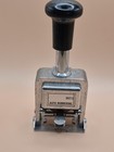 Vintage Manual Auto-numbering Stamp