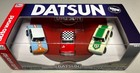 Auto World Xtraction 1973 Datsun 510  3 Car Set   aw Exclusive  Ho Scale Slot Ca