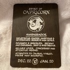 Vintage Capricorn Horoscope Plaque Wall Art Zodiac Astrology 70s Retro Kitschy