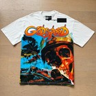 Rock T-shirt Tee Black Size Men s Vintage Logo Godspeed Shirt Sleeve Short Retro
