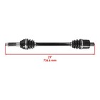 Caltric Rear Left   Right Cv Joint Axle For Polaris Ranger Xp 1000 2019-2026
