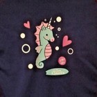 Girl s Swim Tee Rash Guard Sun Smart  Upf 50  Quick Dry L  4-6 Years   Unicorn