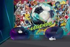 Football Soccer Legends Stars Wallpaper Mural Removeable Washable Peel   Stick