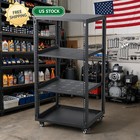Heavy Duty 20u Open Frame Network server Rack With Casters Wall Mount Or Floor