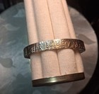 Vintage Taxco Mexico 925 Sterling Silver Zodiac Bangle Bracelet